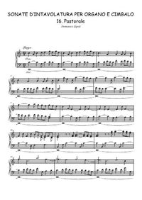 Sonate d'Intavolatura per Organo e Cimbalo 16. Pastorale - Domenico Zipoli